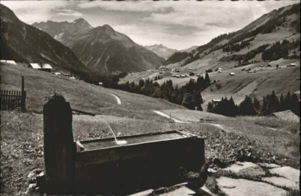 Hirschegg Kleinwalsertal Vorarlberg Hirschegg_Kleinwalsertal Nebenwasser Ti