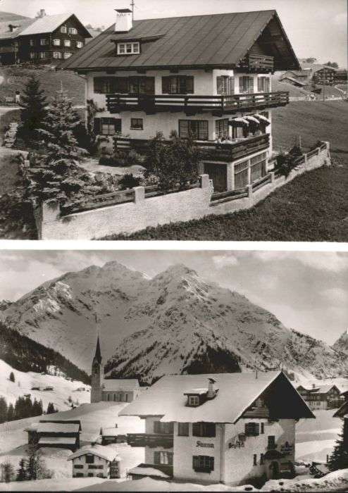 Hirschegg Kleinwalsertal Vorarlberg Hirschegg_Kleinwalsertal Haus Berg Heil