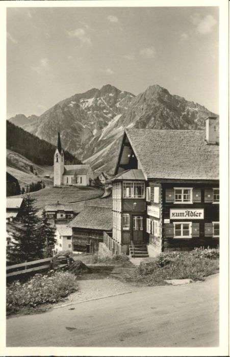Hirschegg Kleinwalsertal Vorarlberg Hirschegg_Kleinwalsertal Gasthof Pensio