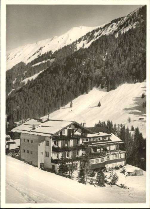 Hirschegg Kleinwalsertal Vorarlberg Hirschegg_Kleinwalsertal Hotel Der Berg
