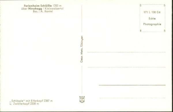 Hirschegg Kleinwalsertal Vorarlberg Hirschegg_Kleinwalsertal Ferienheim Sch – Bild 2