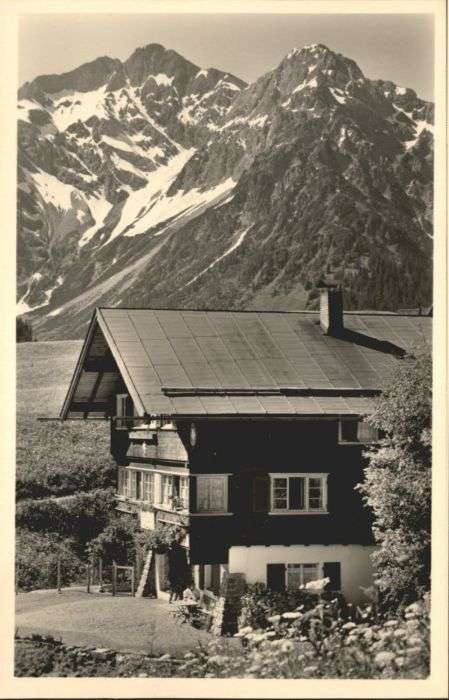 Hirschegg Kleinwalsertal Vorarlberg Hirschegg_Kleinwalsertal Haus Edelweiss