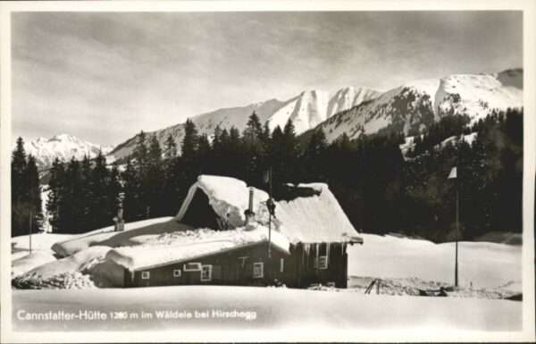 Hirschegg Kleinwalsertal Vorarlberg Hirschegg_Kleinwalsertal Cannstatter-Hü