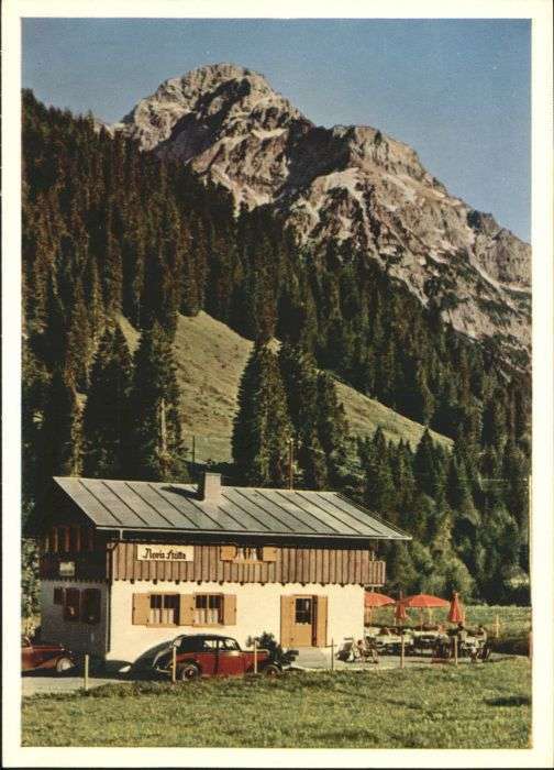 Baad Mittelberg Kleinwalsertal Baad_Kleinwalsertal Gasthof Noris-Hütte