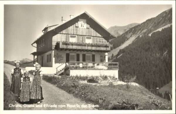 Hirschegg Kleinwalsertal Vorarlberg Hirschegg_Kleinwalsertal Haus in der So