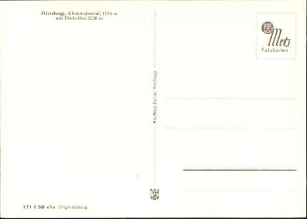 Hirschegg Kleinwalsertal Vorarlberg Hirschegg_Kleinwalsertal – Bild 2