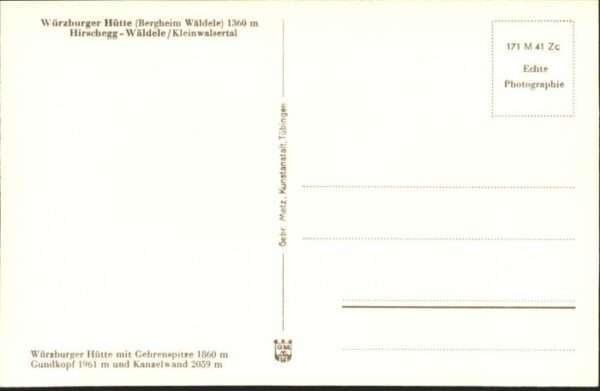 Hirschegg Kleinwalsertal Vorarlberg Hirschegg_Kleinwalsertal Würzburger Hüt – Bild 2