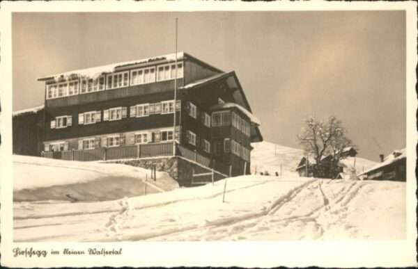 Hirschegg Kleinwalsertal Vorarlberg Hirschegg_Kleinwalsertal Gasthof Pensio
