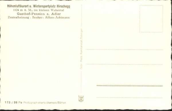 Hirschegg Kleinwalsertal Vorarlberg Hirschegg_Kleinwalsertal Gasthof Pensio – Bild 2