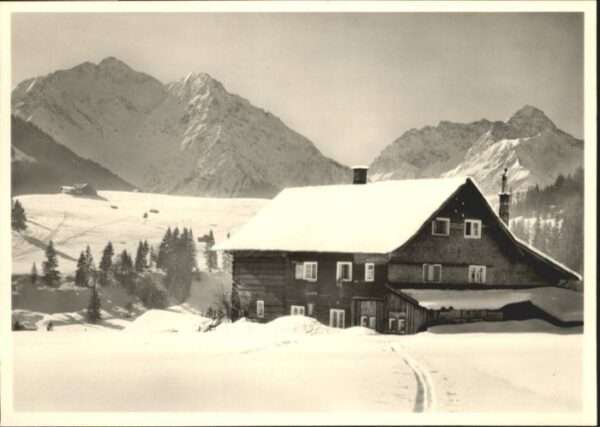 Riezlern Kleinwalsertal Vorarlberg Riezlern_Kleinwalsertal Mahdtalhaus