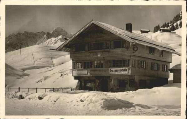 Hirschegg Kleinwalsertal Vorarlberg Hirschegg_Kleinwalsertal Haus Edelweiss