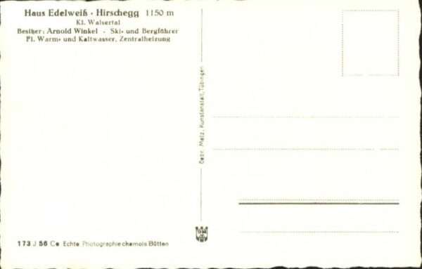Hirschegg Kleinwalsertal Vorarlberg Hirschegg_Kleinwalsertal Haus Edelweiss – Bild 2
