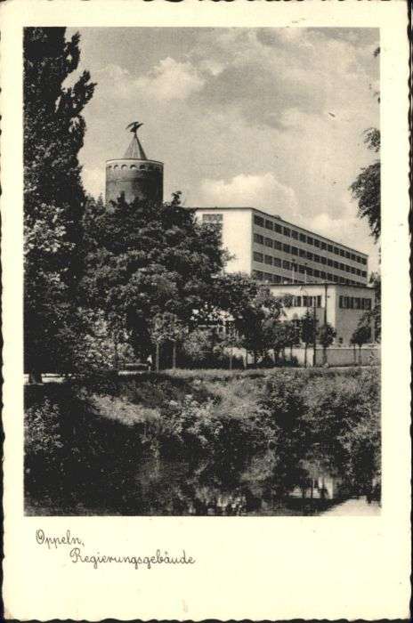 Oppeln Oberschlesien Opole Oppeln Regierungsgebäude