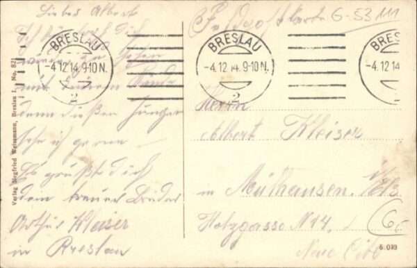 Breslau Niederschlesien Breslau Liebichshöhe – Bild 2