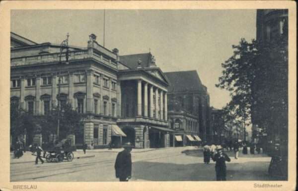 Breslau Niederschlesien Breslau Theater