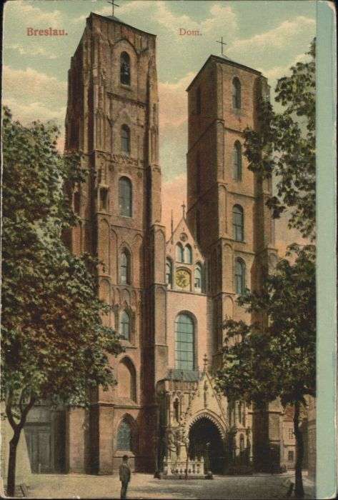 Breslau Niederschlesien Breslau Dom