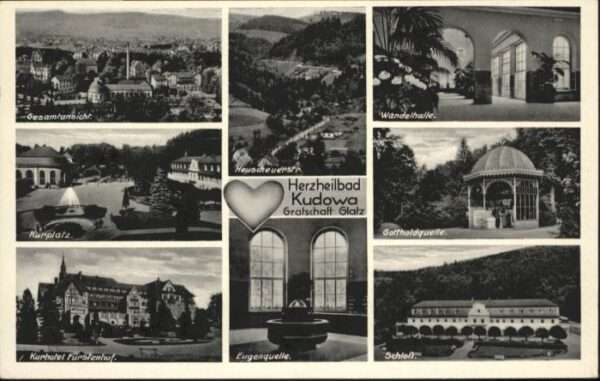 Bad Kudowa Niederschlesien Bad Kudowa Wandelhalle Gottholdquelle S