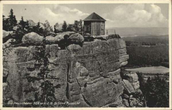 Polen Heuscheuer Felsen