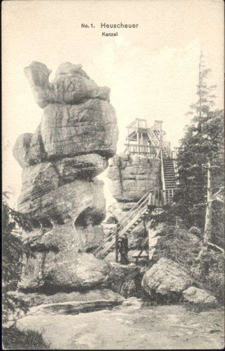 Polen Heuscheuer Kanzel