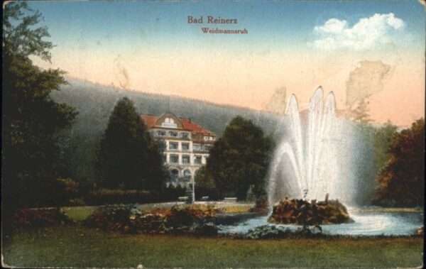 Bad Reinerz Weidmannsruh Springbrunnen