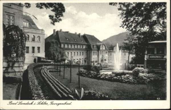 Bad Landeck Georgenbad Springbrunnen
