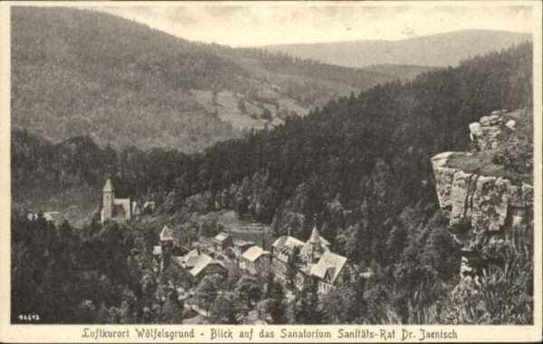 Woelfelsgrund Glatz Wölfelsgrund Sanatorium  Dr Jaenisch