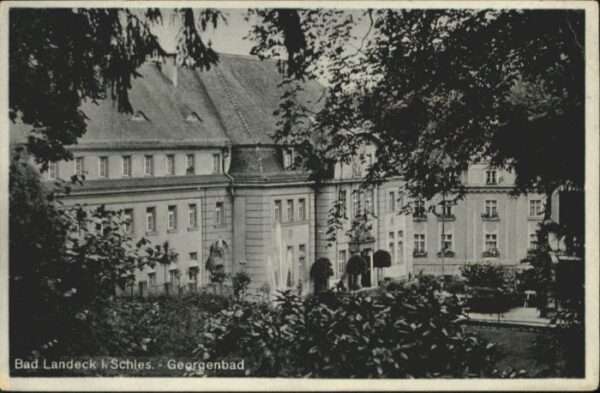 Bad Landeck Georgenbad Springbrunnen
