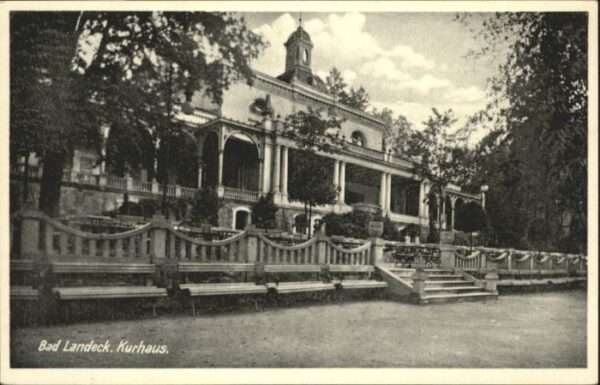 Bad Landeck Kurhaus Terasse