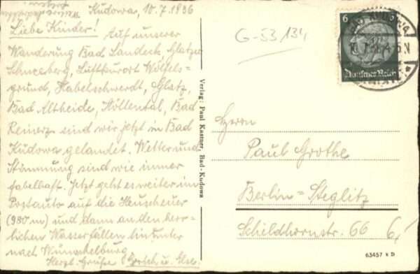 Bad Kudowa Niederschlesien Bad Kudowa Heuscheuerstrasse – Bild 2