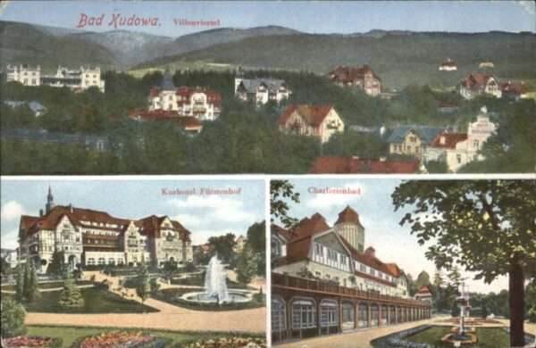 Bad Kudowa Niederschlesien Bad Kudowa Villenviertel Hotel Fürstenh