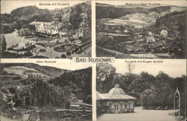 Bad Kudowa Niederschlesien Bad Kudowa Schloss Kurpark Ober Kudowa