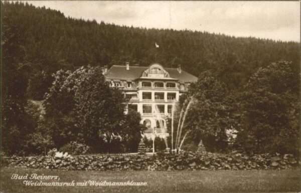 Bad Reinerz Weidmannsruh Weidmannsklause Brunnen