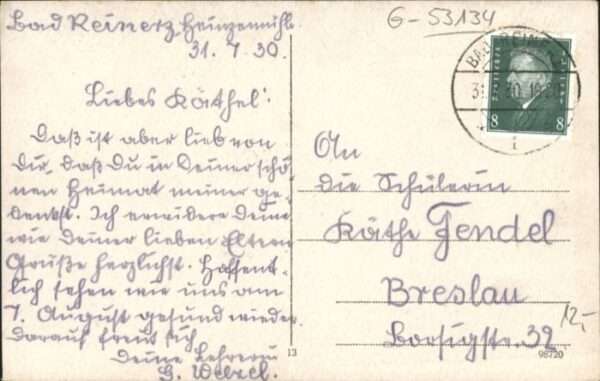 Bad Reinerz Villa Schmidt Fortuna Forsthaus Jägerho – Bild 2