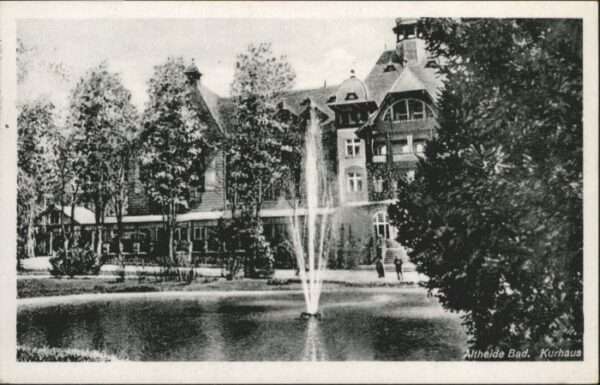 Bad Altheide Kurhaus Springbrunnen