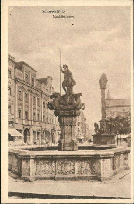 Schweidnitz Marktbrunnen