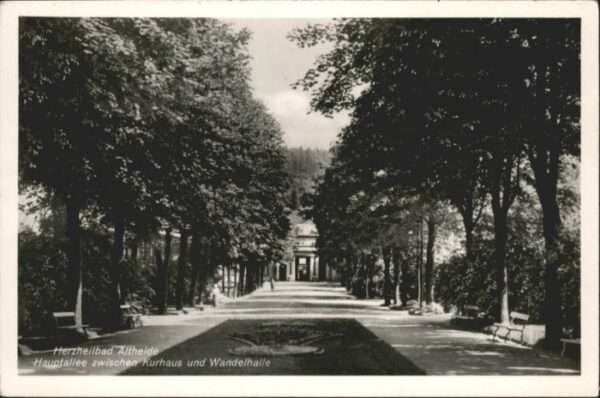 Bad Altheide Herzheilbad Kurhaus Wandelhalle