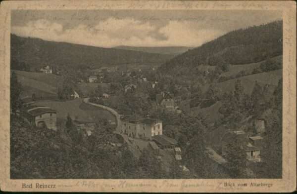 Bad Reinerz Blick vom Altarberge