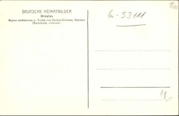 Breslau Niederschlesien Breslau Rathauserker Rob Heimann Wurst – Bild 2
