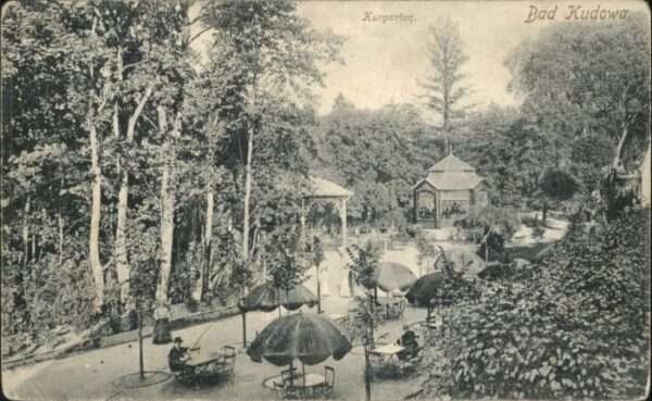 Bad Kudowa Niederschlesien Bad Kudowa Kurgarten