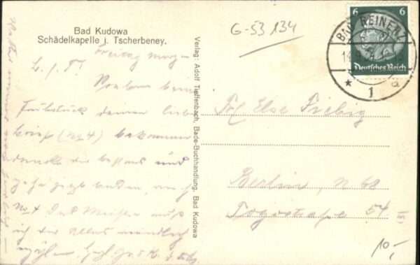 Bad Kudowa Niederschlesien Bad Kudowa Schädelkapelle – Bild 2