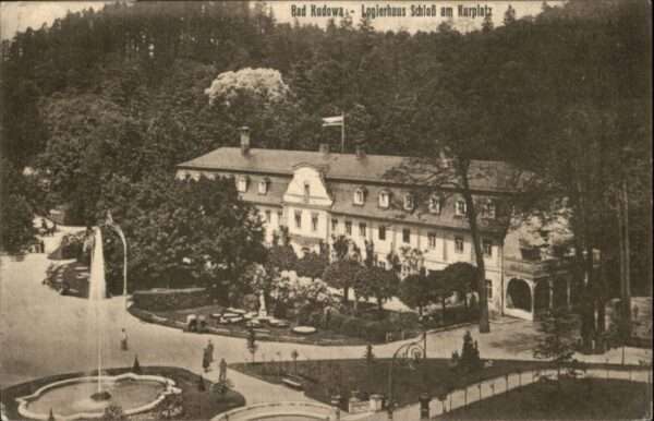 Bad Kudowa Niederschlesien Bad Kudowa Logierhaus Schloss Kurplatz