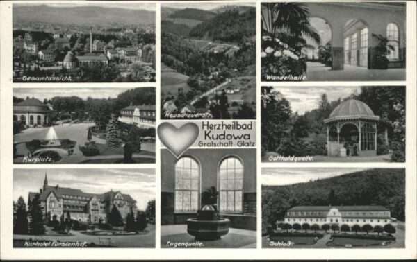 Bad Kudowa Niederschlesien Bad Kudowa Kurplatz Wandelhalle Hotel F