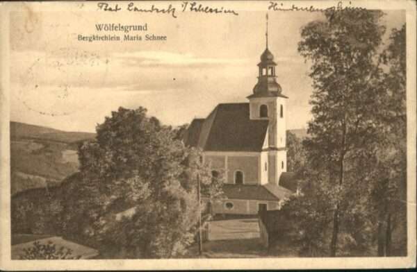 Woelfelsgrund Glatz Wölfelsgrund Bergkirchlein Maria Schnee