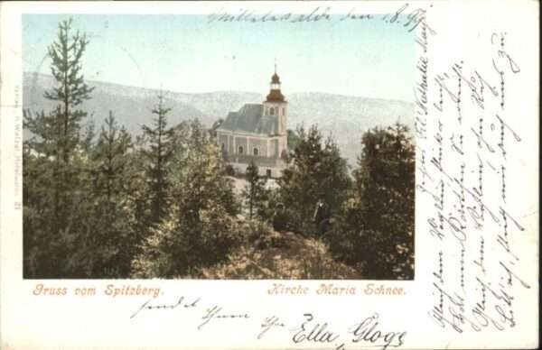 Woelfelsgrund Glatz Spitzberg Kirche Maria Schnee