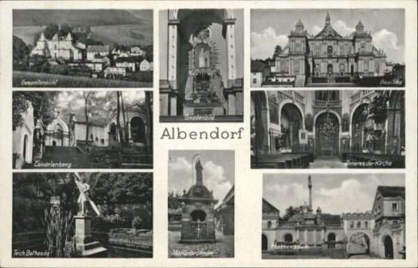 Albendorf Calvarienberg Teich Bethesda Gnadenbild