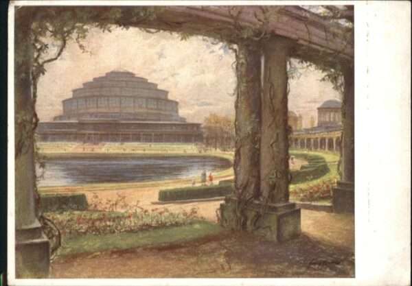 Breslau Niederschlesien Breslau Jahrhunderthalle Künstler Franz