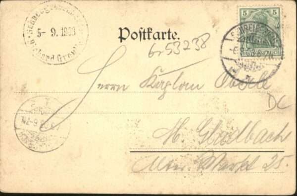 Schneegrubenbaude Schneegruben Litho – Bild 2