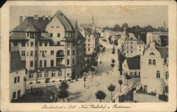 Reichenbach Schlesien Dzierzoniow Reichenbach Schlesien Neue Bahnhofstras