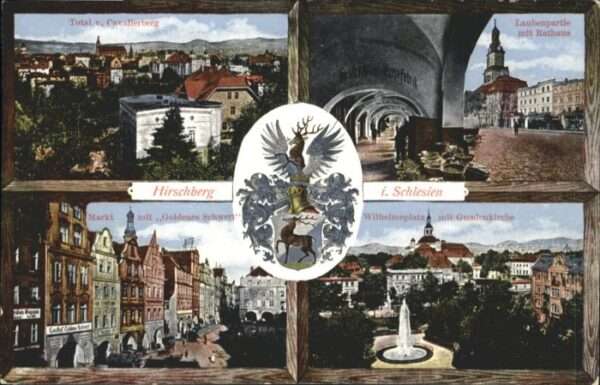 Hirschberg Jelenia Gora Hirschberg Schlesien Rathaus Markt Gast