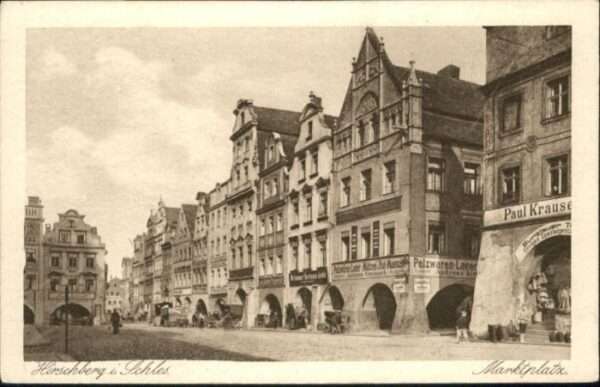 Hirschberg Jelenia Gora Hirschberg Schlesien Marktplatz